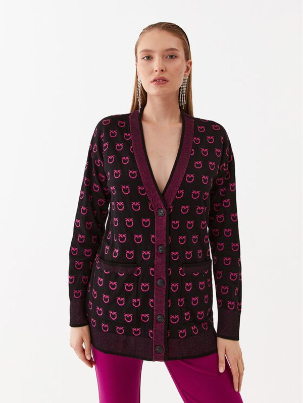 Pinko Pinko Kardigan 101562 A112 Crna Regular Fit