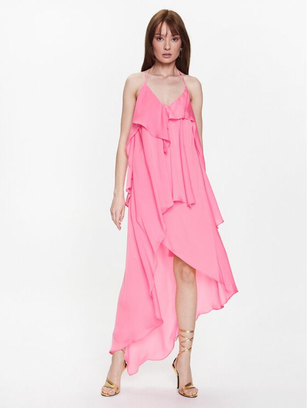 PINKO Pinko Koktel haljina 100710 A0NP Ružičasta Regular Fit