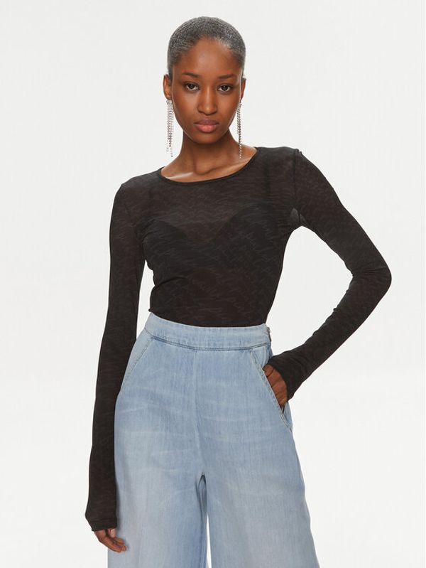 PINKO Pinko Majica Berlino 100639 A1A0 Crna Regular Fit