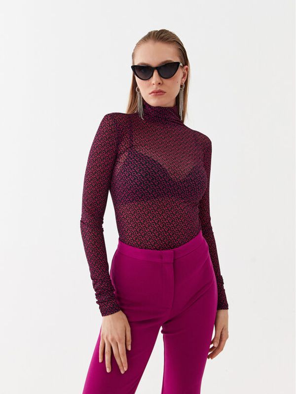 Pinko Pinko Majica Lamu 101813 A13G Crna Slim Fit
