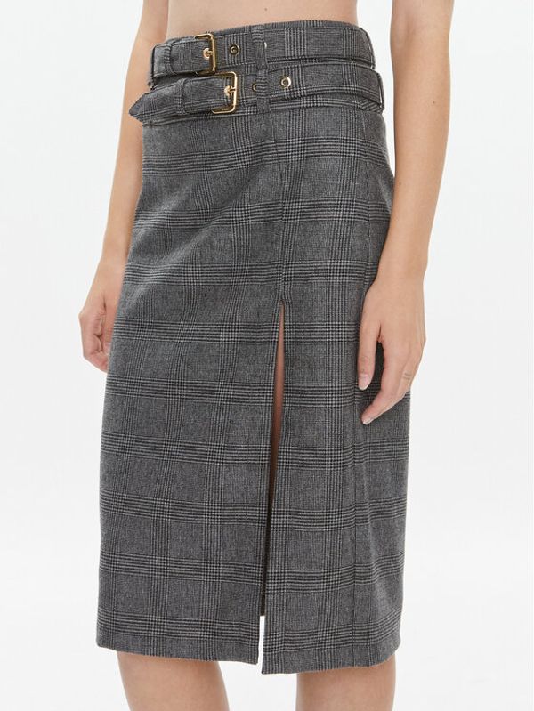 Pinko Pinko Midi suknja Goldie 102296 A07P Siva Regular Fit