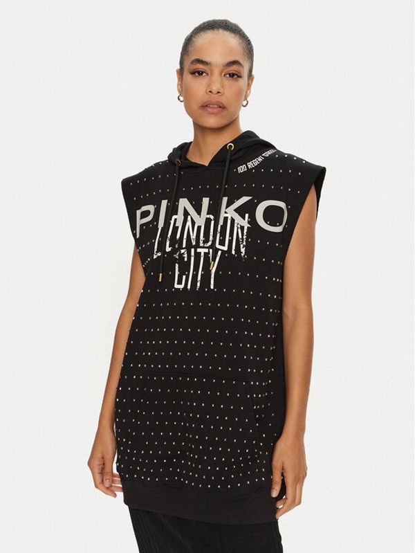PINKO PINKO Prsluk Maggiore 103055 A1LU Crna Regular Fit