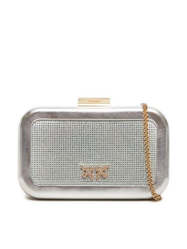 Pinko Pinko Torbica Greta Box AI 24-25 PLTT 103515 A1WD Srebrna