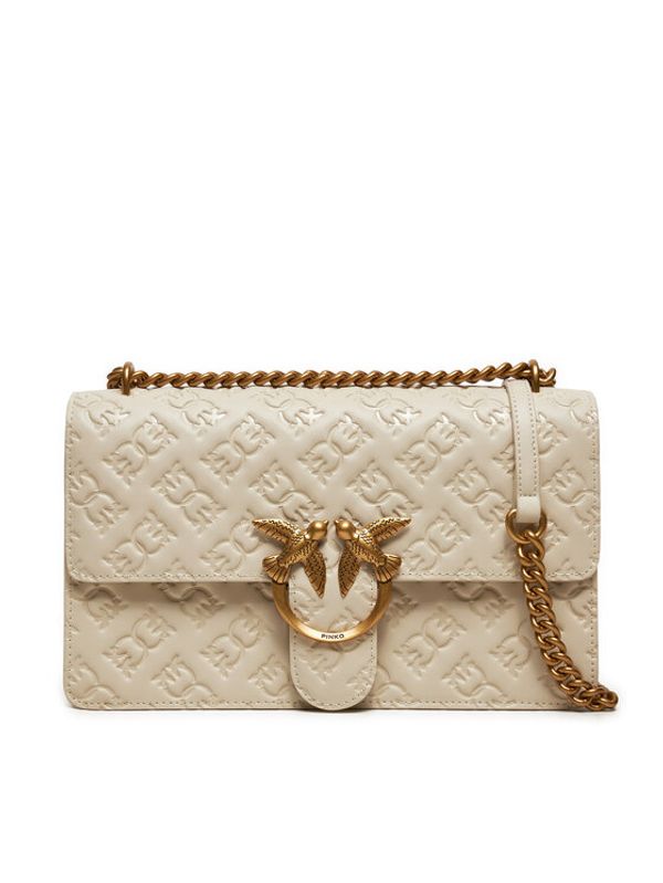 Pinko Pinko Torbica Love One Classic Dc AI 24-25 PLTT 100941 A1YB Bijela