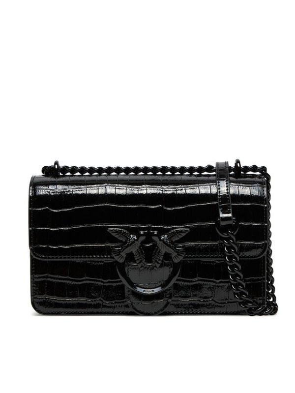 PINKO PINKO Torbica Love One Mini Dc AI 24-25 PLTT 100074 A1SY Crna