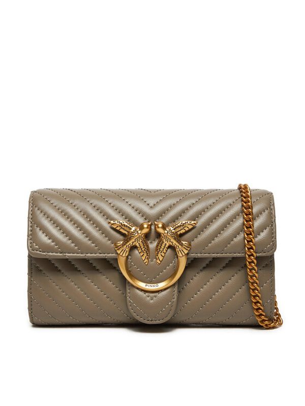 Pinko Pinko Torbica Love One Wallet C . PE 24 PLTT 100062 A0KG Siva