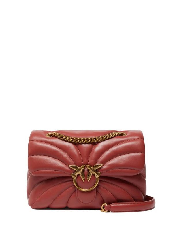 PINKO PINKO Torbica Love Puff Classic Cl 100038 A1EX Tamnocrvena
