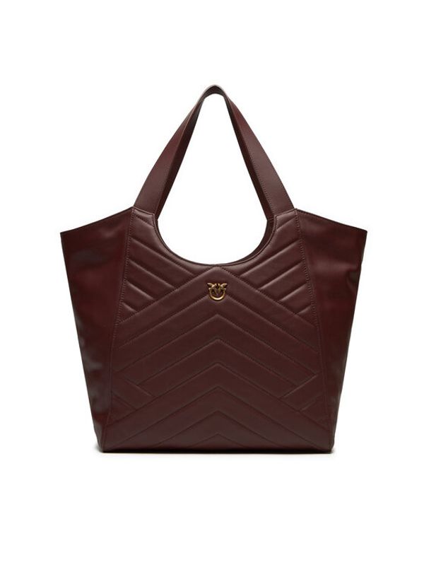 PINKO PINKO Torbica Tote Bag Puzzle 104536 A29Y L86Q CIOCC Amando-Antique Gold Tamnocrvena