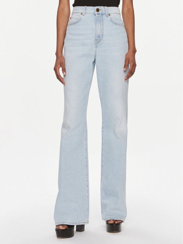PINKO Pinko Traperice Felix 101736 A1MV Svijetloplava Regular Fit