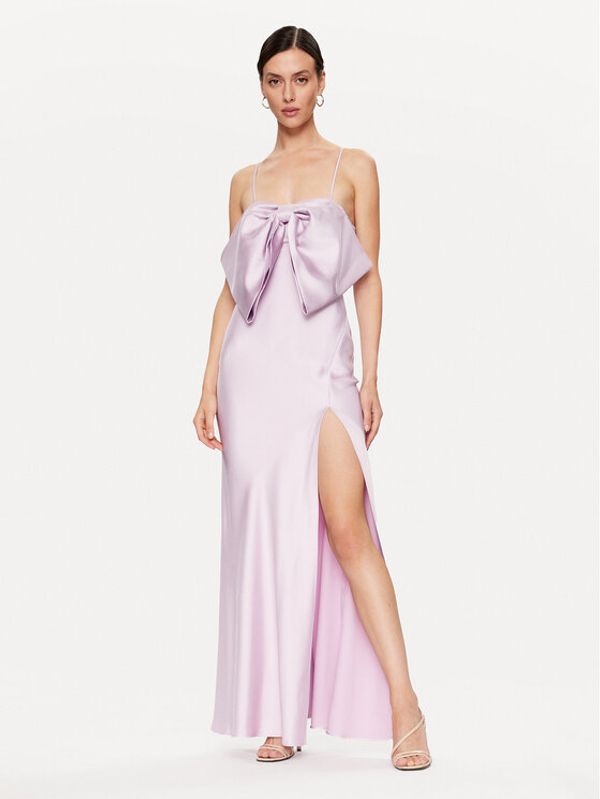 Pinko Pinko Večernja haljina Isotono 101658 Z345 Ljubičasta Regular Fit