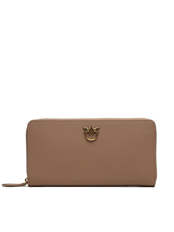 Pinko Pinko Veliki ženski novčanik Ryder Zip Around . AI 23-24 PCPL 100250 A0F1 Smeđa