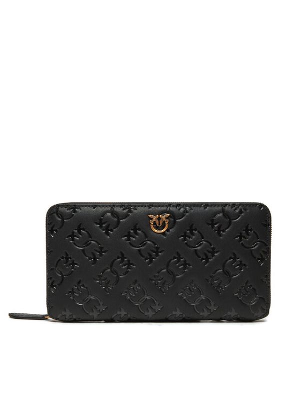 PINKO Pinko Veliki ženski novčanik Ryder Zip Around . AI 24-25 PCPL 100250 A1YB Crna