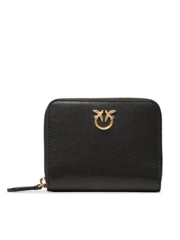 Pinko Pinko Veliki ženski novčanik Taylor Zip Around . 100249 A0F1 Crna