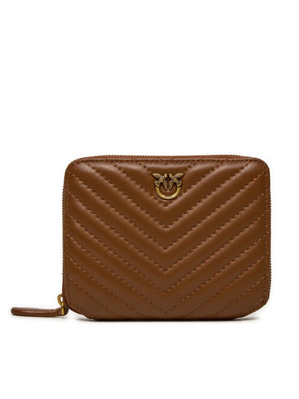 Pinko Pinko Veliki ženski novčanik Taylor Zip Around . AI 24-25 PCPL 100249 A0GK Smeđa