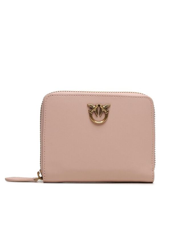Pinko Pinko Veliki ženski novčanik Taylor Zip Around AI 23-24 PCPL 100249 A0F1 Ružičasta