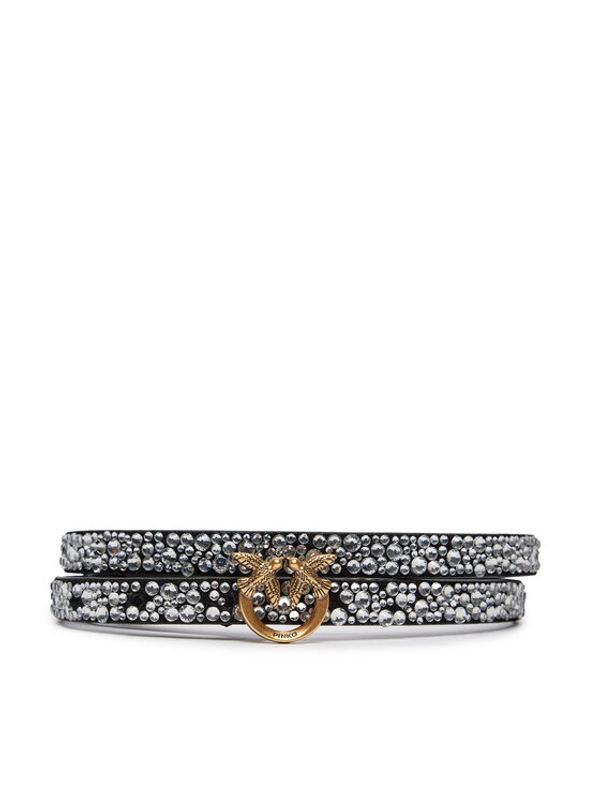 PINKO Pinko Ženski remen Love Berry H1 Belt PE 24 PLT01 102148 A159 Crna