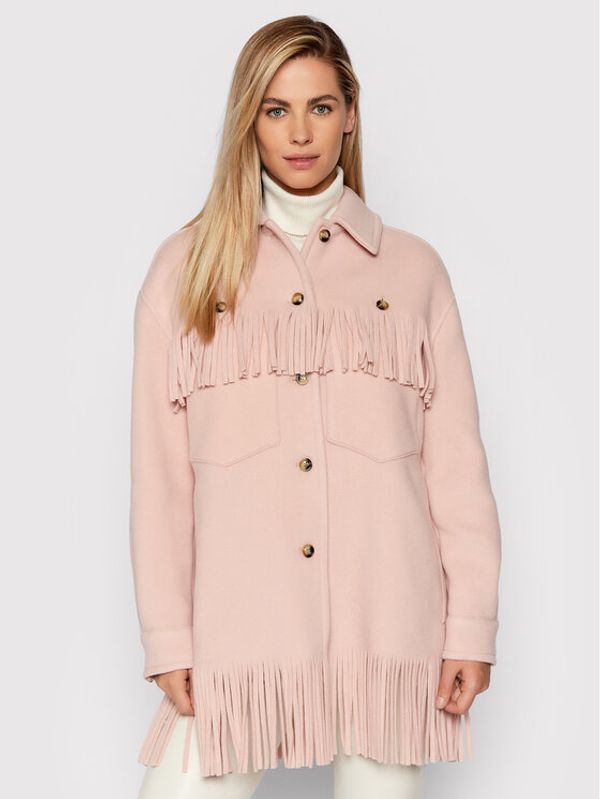 Pinko Pinko Zimski kaput Fiambala 1G16S1 Y7E3 Ružičasta Regular Fit