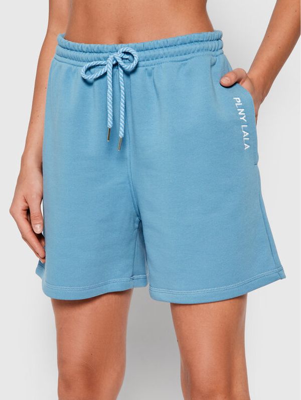 PLNY LALA PLNY LALA Sportske kratke hlače Shorty PL-SI-SH-00008 Plava Loose Fit