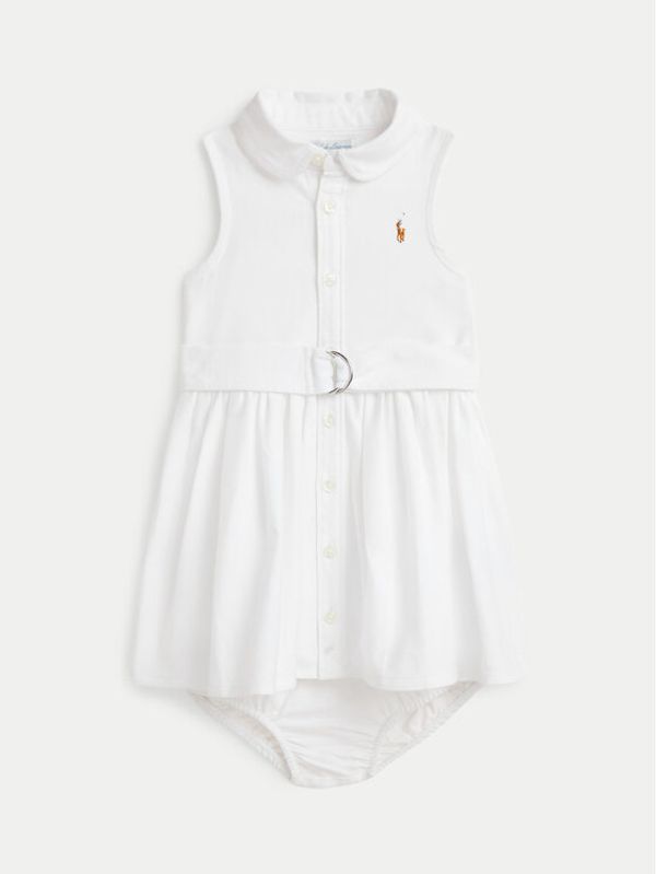 Polo Ralph Lauren Polo Ralph Lauren Haljina za svaki dan 310934188001 Bijela Regular Fit