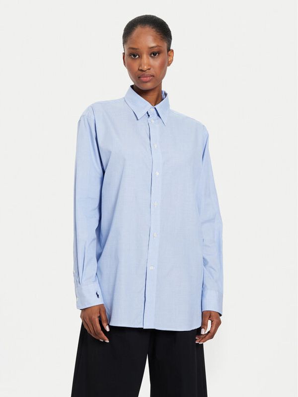 Polo Ralph Lauren Polo Ralph Lauren Košulja 211891423001 Plava Oversize