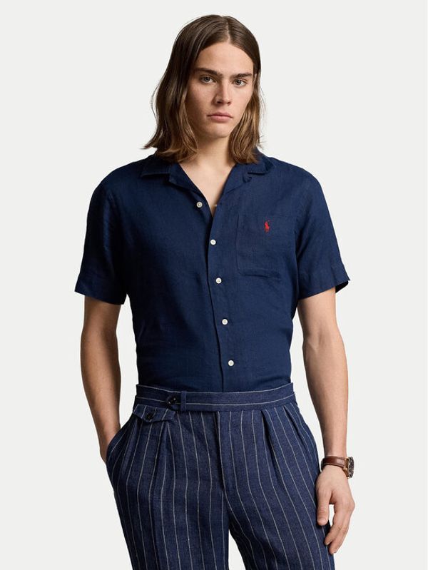 Polo Ralph Lauren Polo Ralph Lauren Košulja 710938425006 Tamnoplava Classic Fit