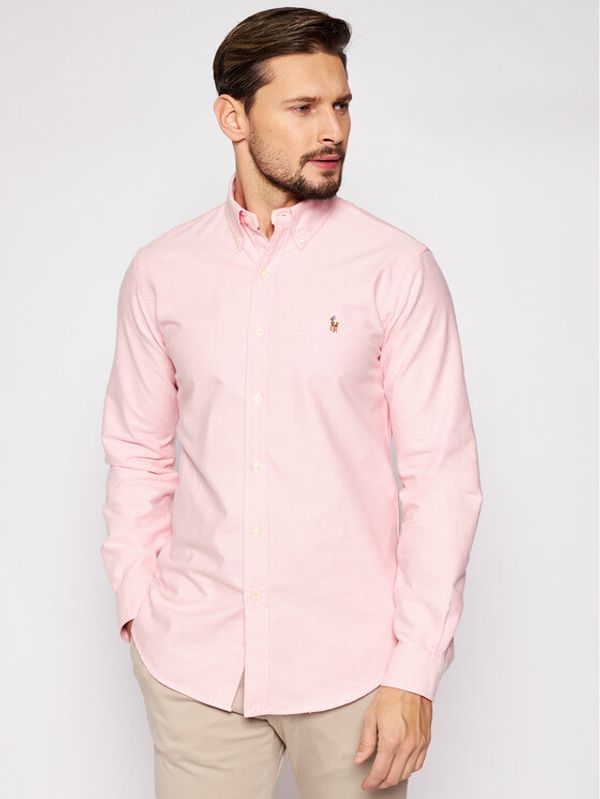 Polo Ralph Lauren Polo Ralph Lauren Košulja Bsr 710792041 Ružičasta Custom Fit
