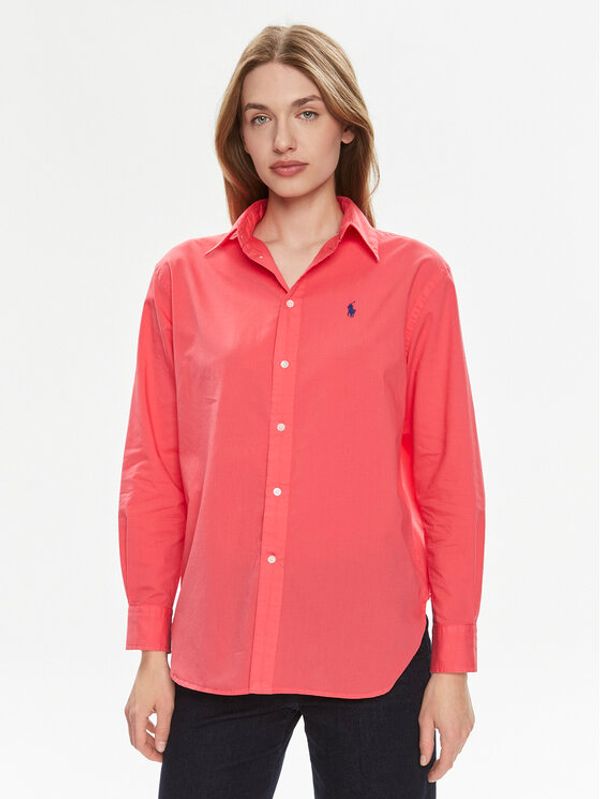 Polo Ralph Lauren Polo Ralph Lauren Košulja Ls Ligh St 211916277007 Crvena Regular Fit
