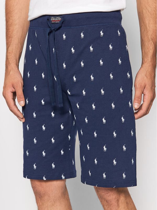 Polo Ralph Lauren Polo Ralph Lauren Kratke pidžama hlače Sle 714844765001 Tamnoplava