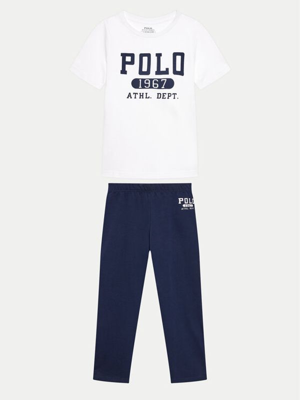 Polo Ralph Lauren Polo Ralph Lauren Pidžama 9P0148-BFT Bijela Regular Fit