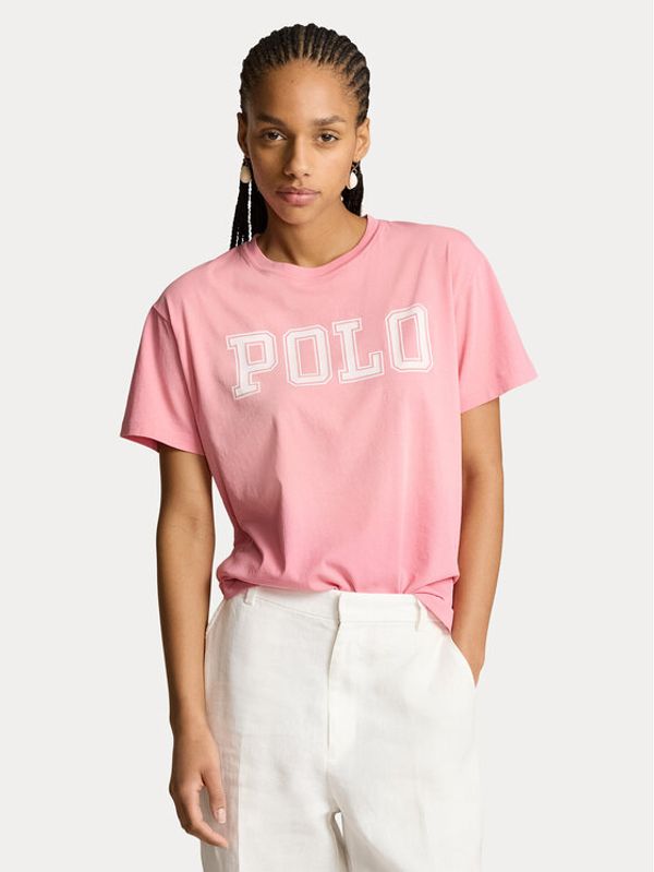 Polo Ralph Lauren Polo Ralph Lauren T-shirt 211935591002 Ružičasta Regular Fit