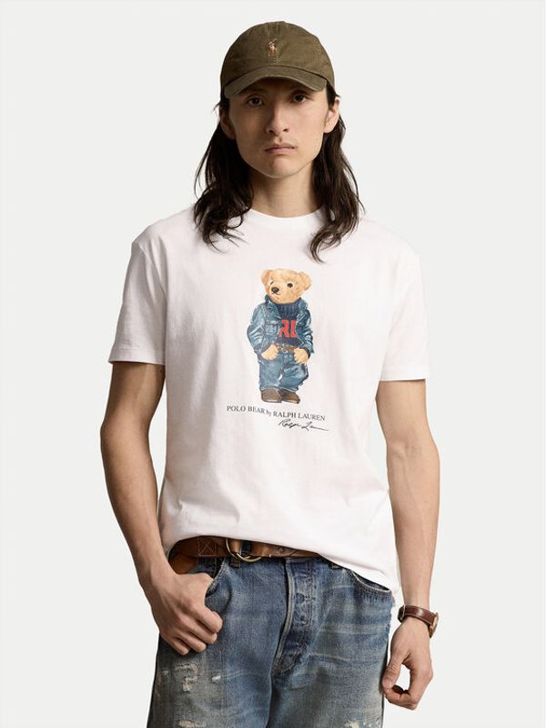 Polo Ralph Lauren Polo Ralph Lauren T-shirt 710854497038 Bijela Regular Fit