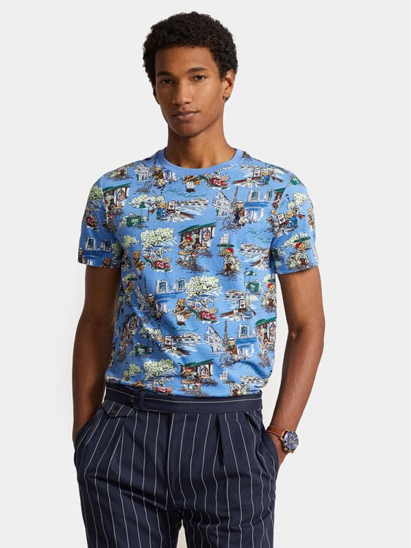 Polo Ralph Lauren Polo Ralph Lauren T-shirt 710935547001 Plava Regular Fit