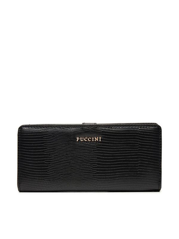Puccini Puccini Veliki ženski novčanik BLP837B Crna