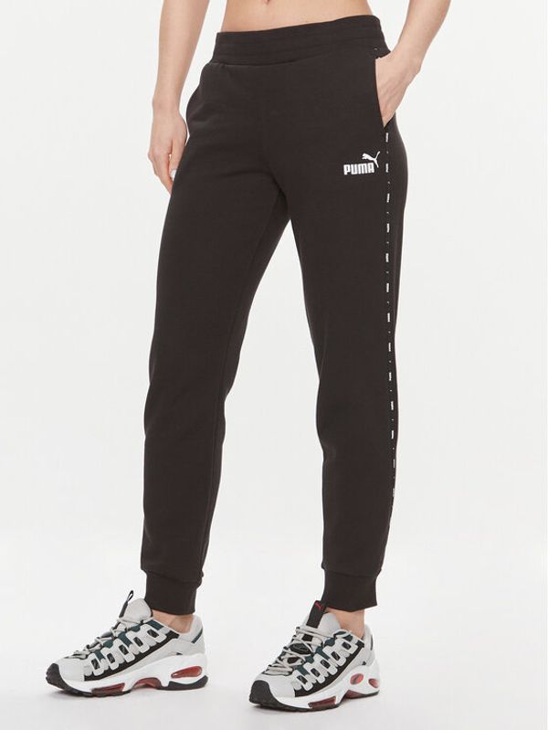 Puma Puma Donji dio trenerke Ess Tape 675999 Crna Regular Fit