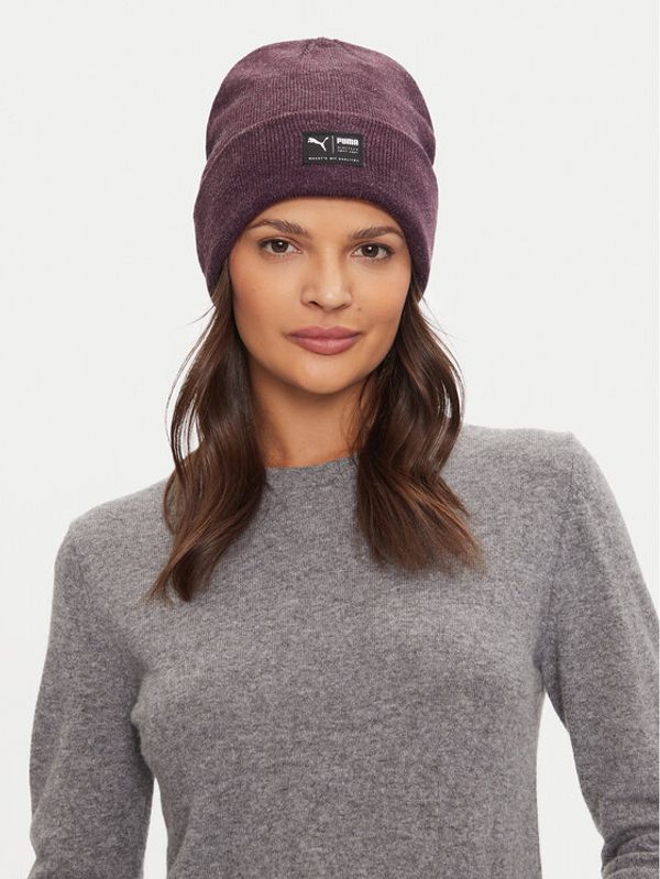 Puma Puma Kapa Archive Heather Beanie 021739 28 Ljubičasta