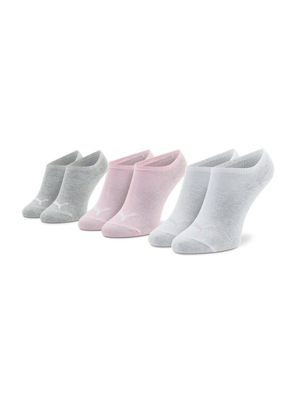 Puma Puma Set od 3 para unisex visokih čarapa niskih čarapa Invisible 907374 18 Šarena