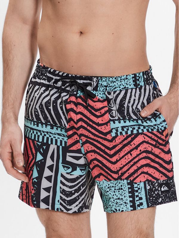 Quiksilver Quiksilver Sportske kratke hlače Surfsilk Mix 15" EQYJV04007 Šarena Regular Fit