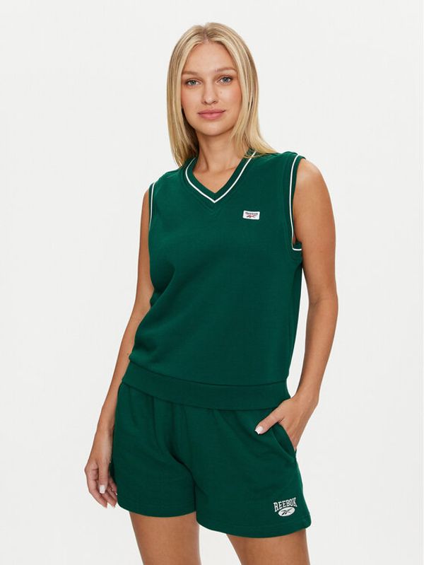 Reebok Reebok Prsluk Cl Cs Vest 100075522 Zelena Regular Fit