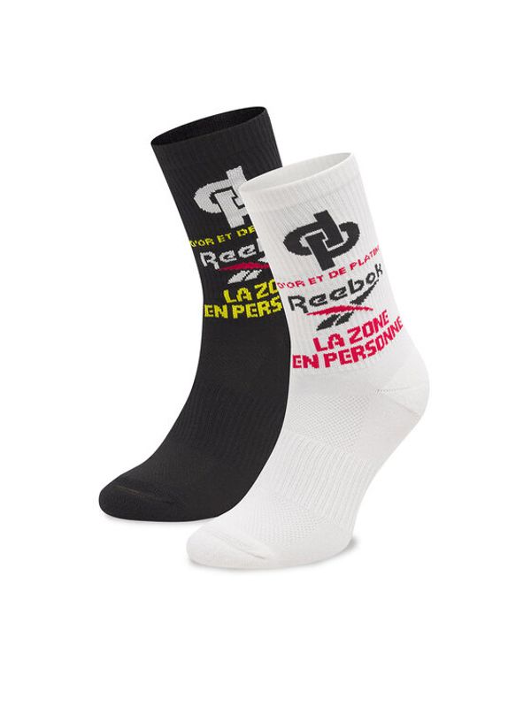 Reebok Reebok Set od 2 para unisex visokih čarapa JUL CREW SOCK HI3894 Šarena