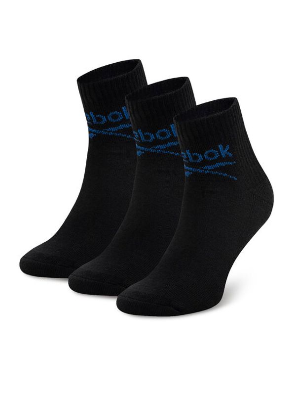 Reebok Reebok Set od 3 para unisex visokih čarapa R0255-SS24 (3-pack) Crna