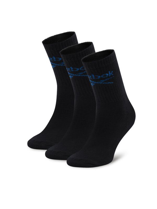 Reebok Reebok Set od 3 para unisex visokih čarapa R0258-SS24 (3-pack) Crna