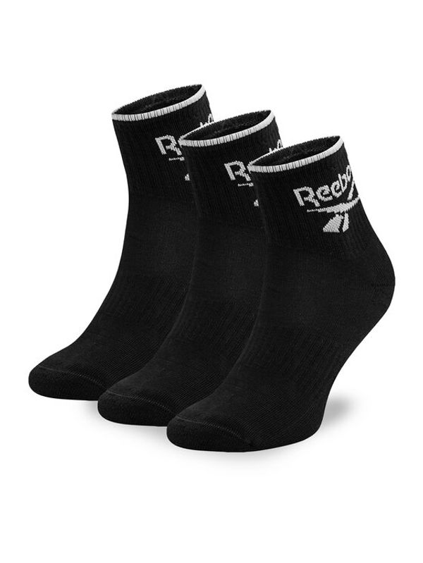 Reebok Reebok Set od 3 para unisex visokih čarapa R0362-SS24 (3-pack) Crna