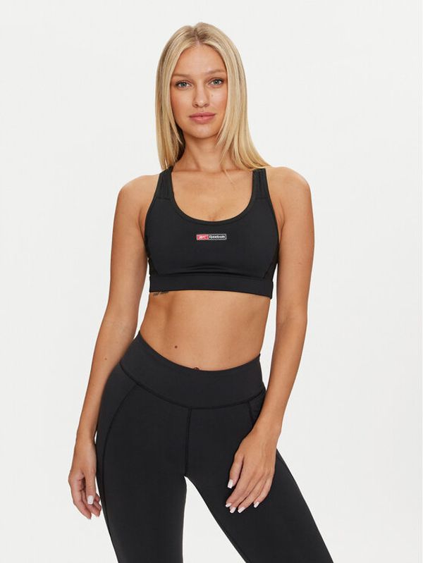 Reebok Reebok Sportski grudnjak Lux Bold Racr Bra 100075369 Crna Slim Fit