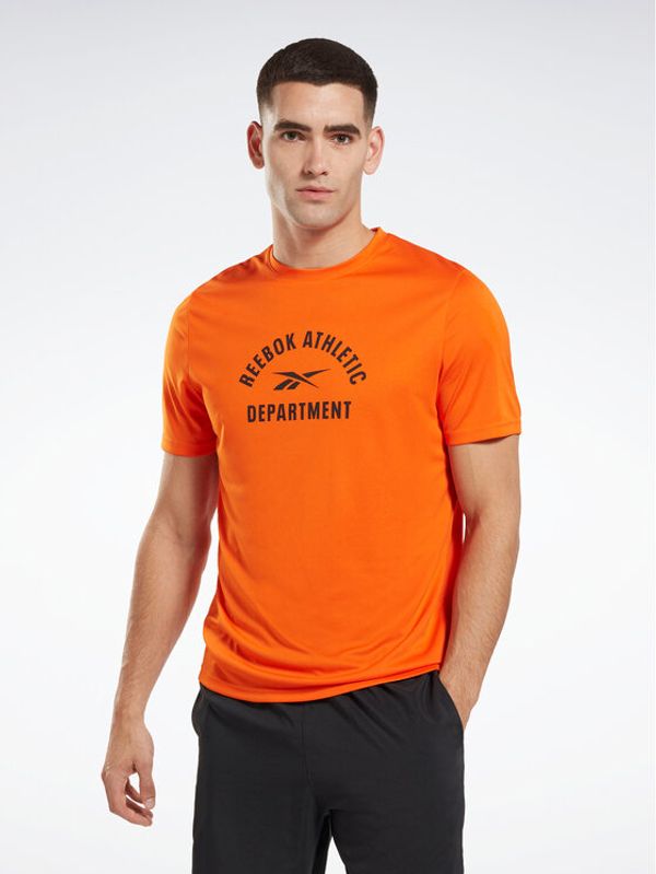 Reebok Reebok T-shirt Training Graphic IC7665 Narančasta Active Fit