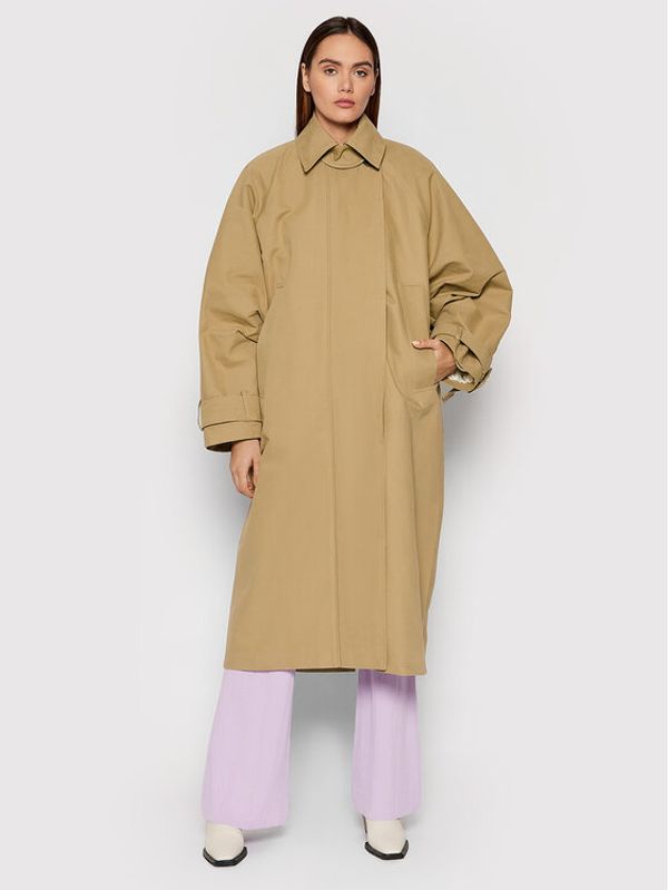 Remain Remain Prijelazni kaput Koko RM937 Bež Loose Fit