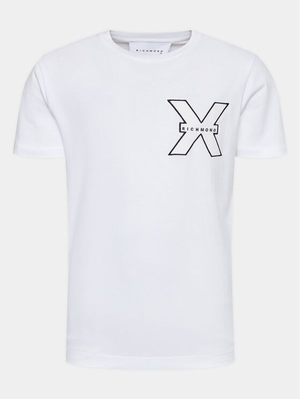 Richmond X Richmond X T-shirt UMA23010TS Bijela Regular Fit