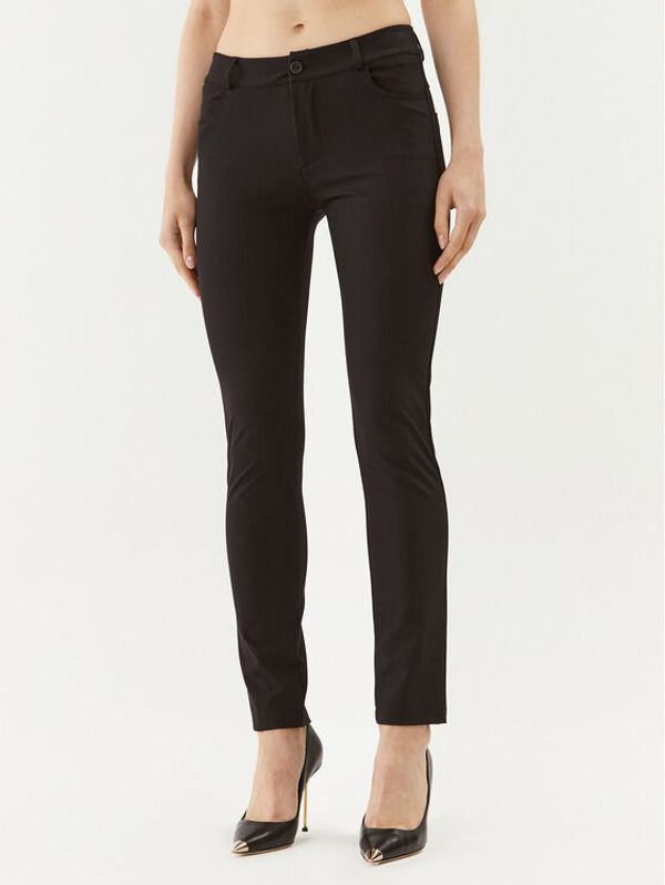 Rinascimento Rinascimento Hlače CFC0116016003 Crna Slim Fit