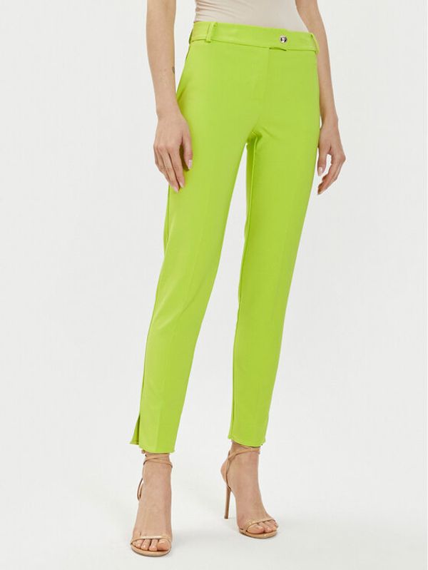 Rinascimento Rinascimento Hlače CFC0118281003 Zelena Regular Fit