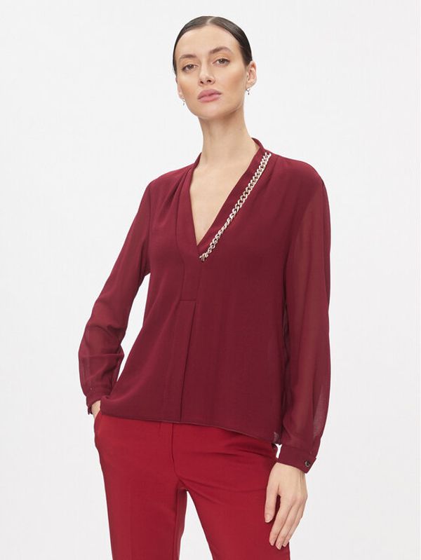 Rinascimento Rinascimento Majica CFC0116133003 Tamnocrvena Regular Fit