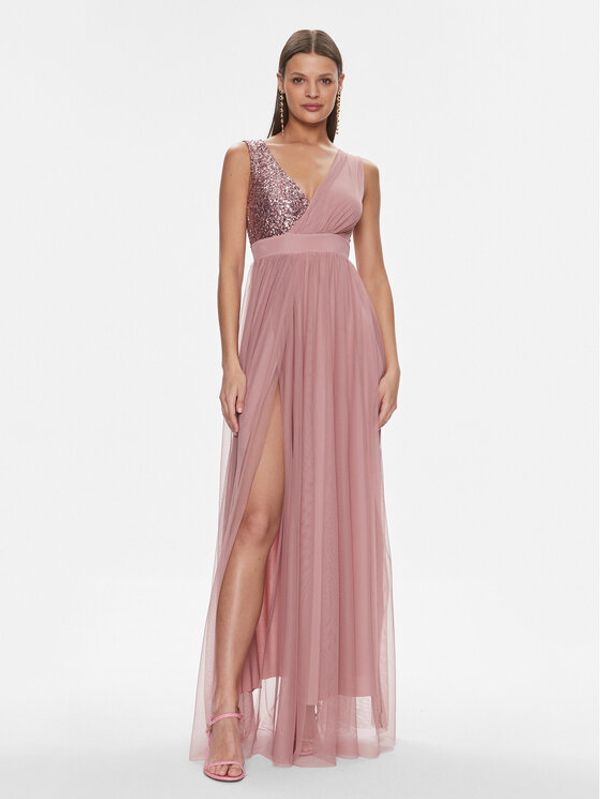 Rinascimento Rinascimento Večernja haljina CFC0117528003 Ružičasta Regular Fit